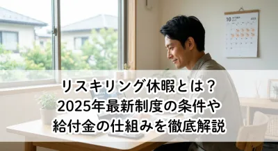 リスキリング休暇とは？2025年最新制度の条件や給付金の仕組みを徹底解説