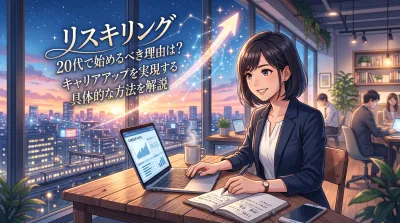 リスキリング 20代で始めるべき理由は？キャリアアップを実現する具体的な方法を解説